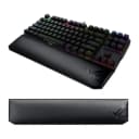 Asus AC01 ROG gaming wrist rest in black, main product view