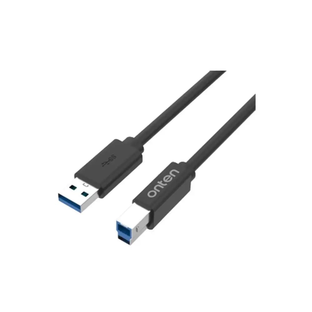 Double-shielded pure copper conductor inside Onten USB printer cable