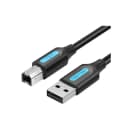 Vention COQBJ 5M USB 2.0 Type-A to Type-B printer cable coiled