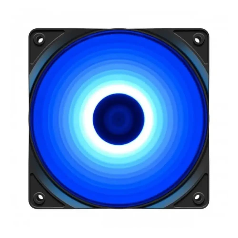 Deepcool RF 120 B blue LED case fan front view