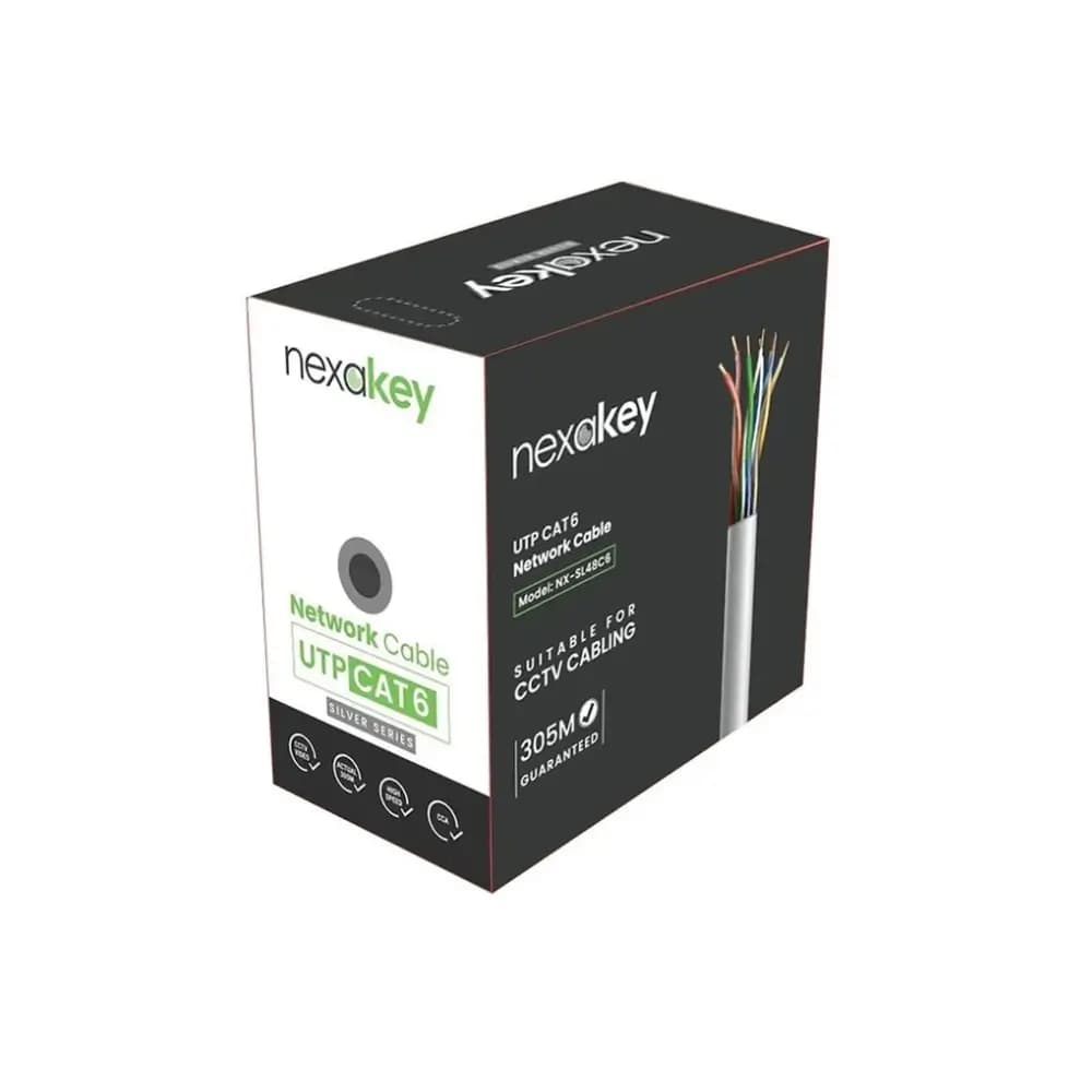 Nexakey NX-SL48C6 Cat6 UTP LAN cable 305 meter