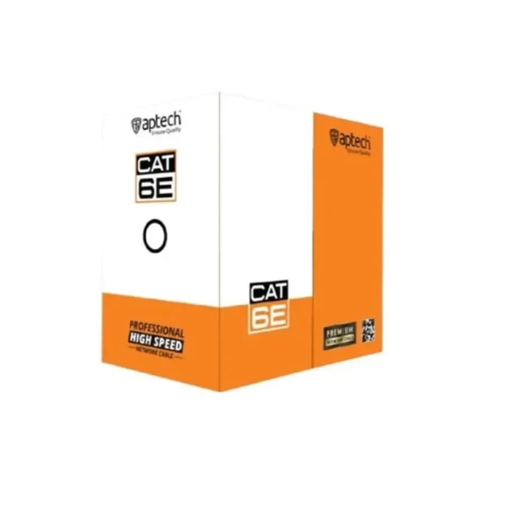 Aptech Cat 6 UTP cable 305 meter orange box
