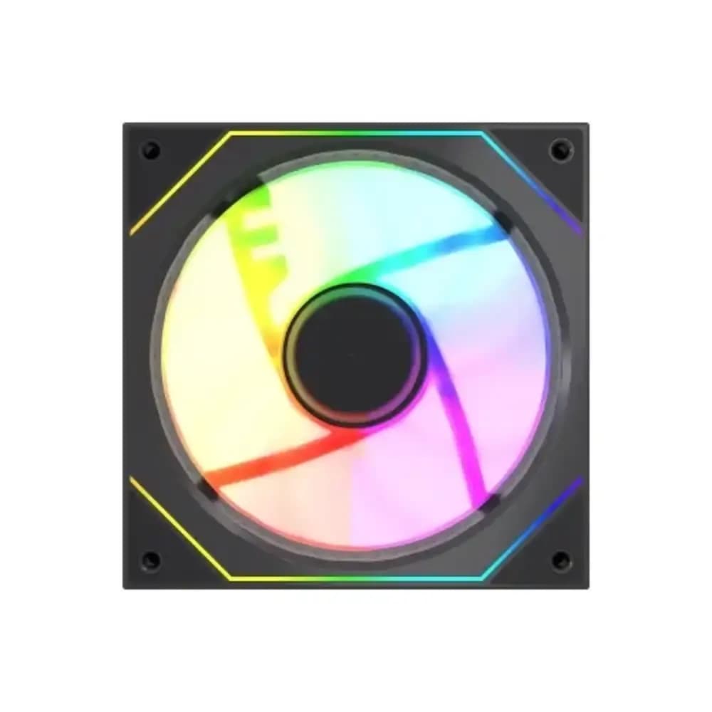 Close-up of the 9-blade design on the MaxGreen M57 fan