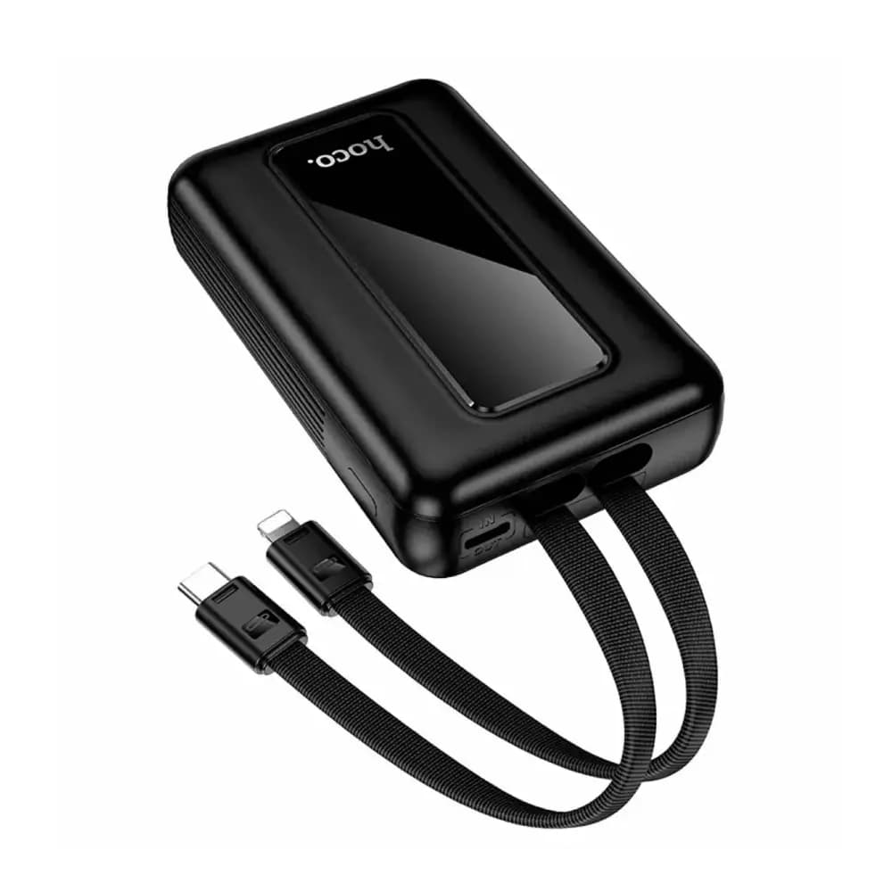 Hoco J162 power bank LED digital display showing battery level