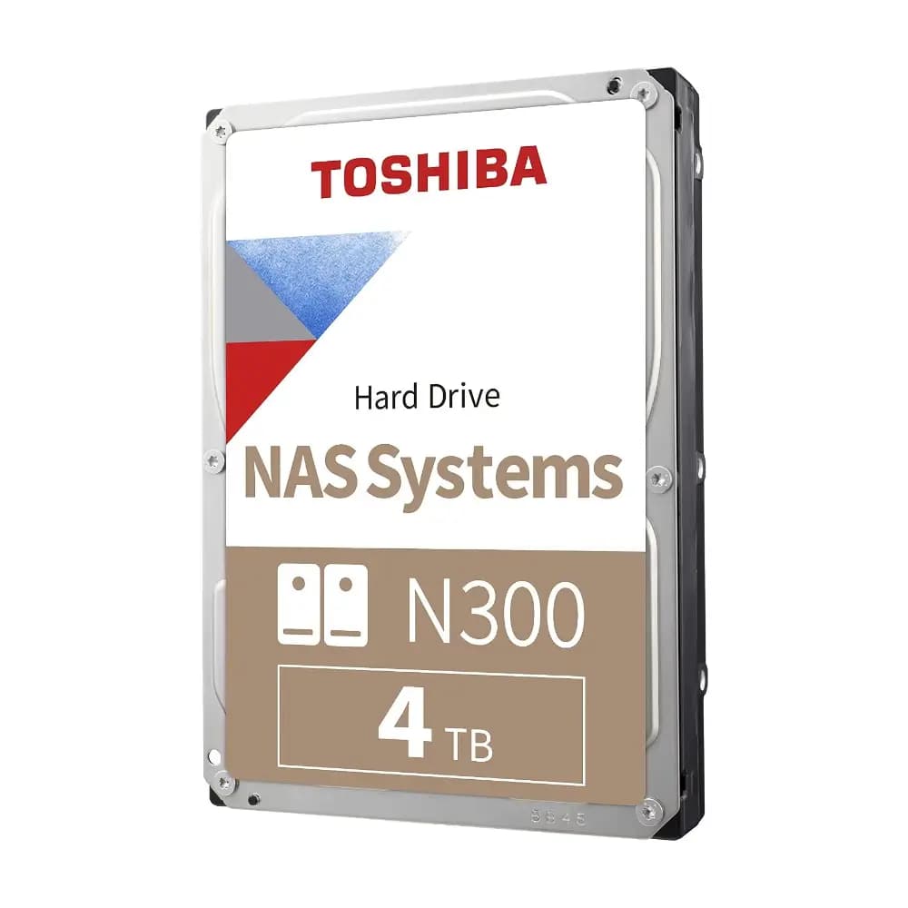 Toshiba N300 4TB 7200RPM drive built for 24/7 NAS operation