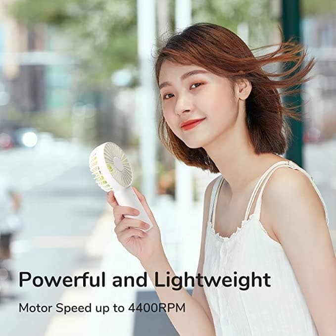 JISULIFE Fa20X Portable Hand Held Fan JISULIFE Fa20X Portable Hand Held Fan