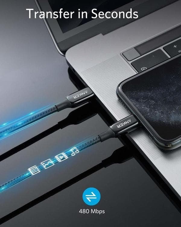 Anker PowerLine+ III USB-C to Lightning Cable