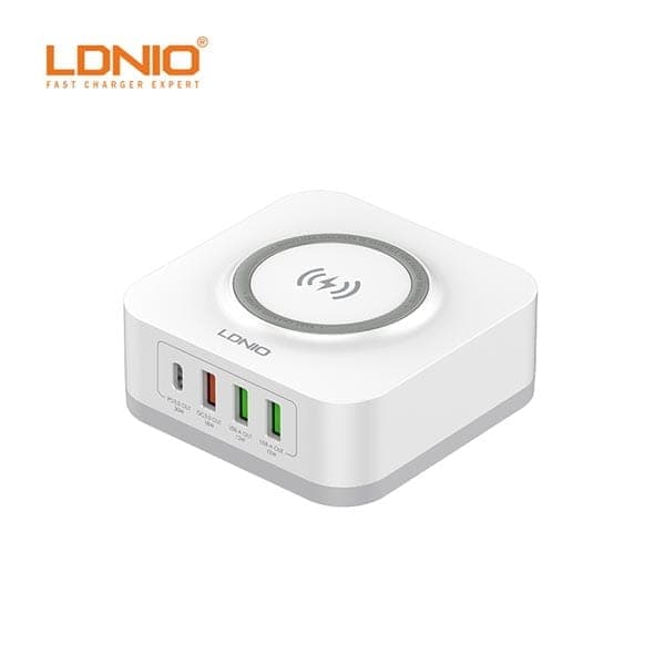 LDNIO AW004 32W Charging Station with 15W Wireless Charger LDNIO AW004 32W Charging Station with 15W Wireless Charger