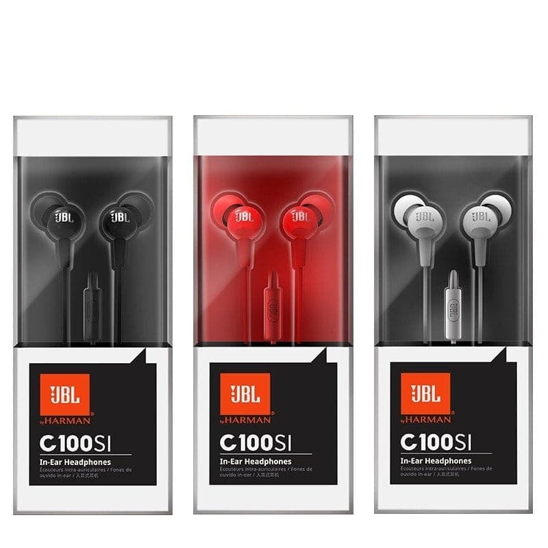 JBL C100SI In-Ear Headphones JBL C100SI In-Ear Headphones