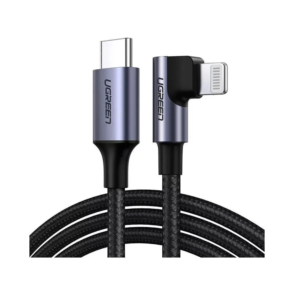 Ugreen Type C to Lightning Cable 90 Degree Angle (MFi Certified) Ugreen Type C to Lightning Cable 90 Degree Angle (MFi Certified)