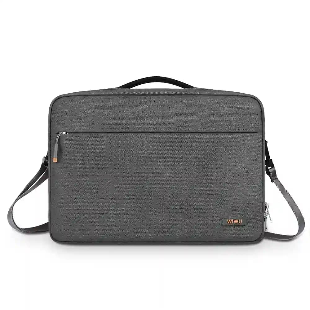 WiWU Pilot Laptop Handbag with Shoulder Strap Soft Lining Notebook Carrying Bag WiWU Pilot Laptop Handbag with Shoulder Strap Soft Lining Notebook Carrying Bag
