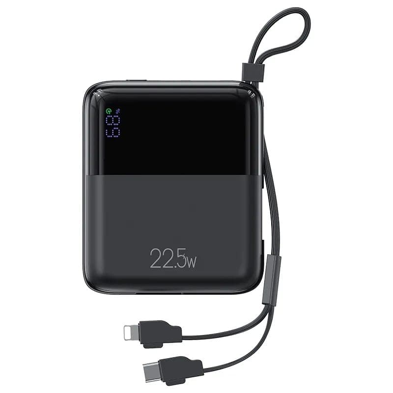 USAMS US-CD186 PB69 10000mAh Digital Display Fast Charge Power Bank