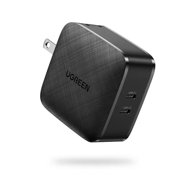 UGREEN 66w USB C Charger 2 Ports Foldable Wall Charger UGREEN 66w USB C Charger 2 Ports Foldable Wall Charger