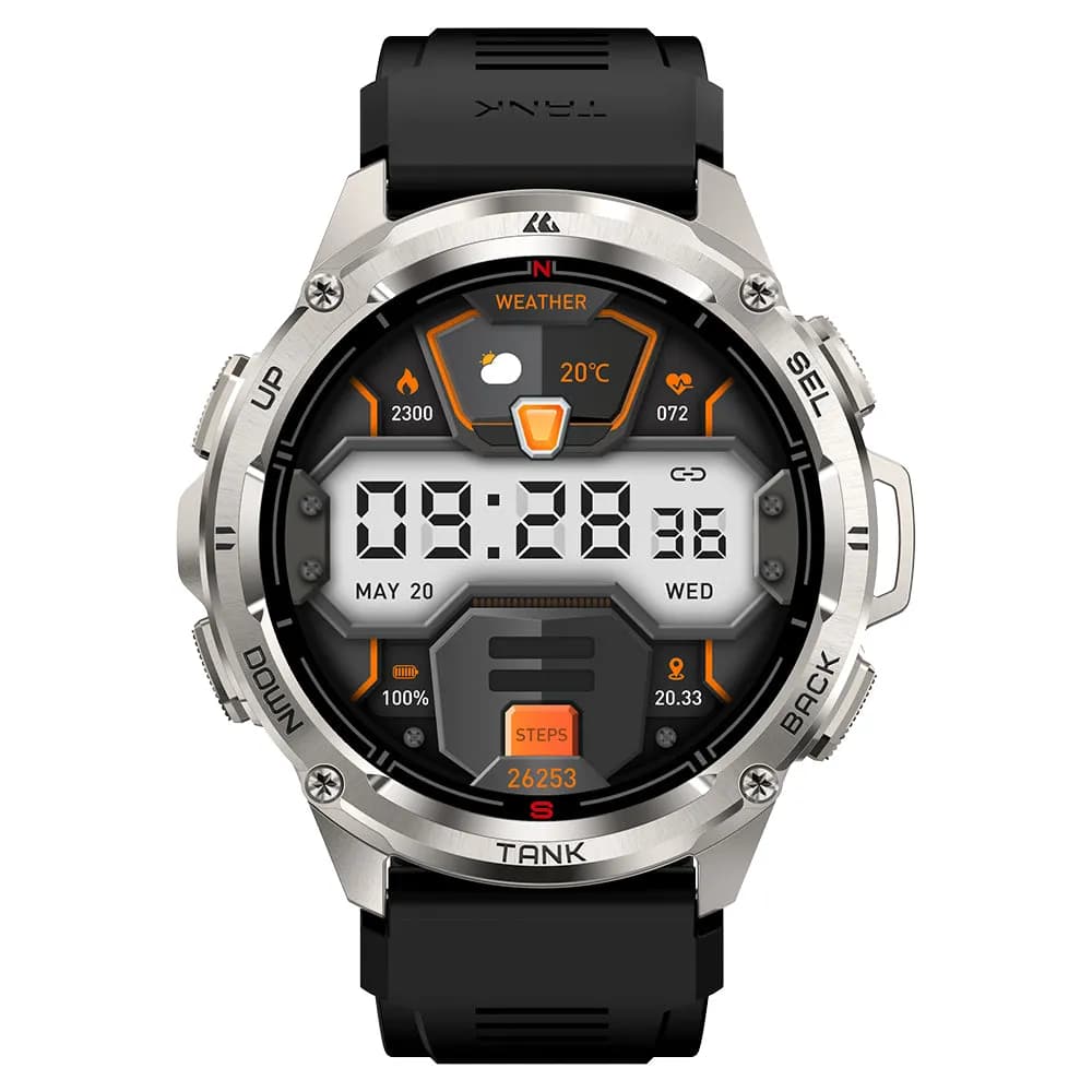 Kospet Tank T3 Ultra Dual GPS Rugged Smart Watch Kospet Tank T3 Ultra Dual GPS Rugged Smart Watch