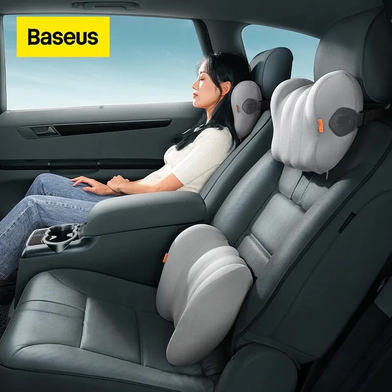 Baseus ComfortRide Series Car Headrest & Lumbar Pillow Baseus ComfortRide Series Car Headrest & Lumbar Pillow