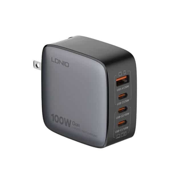 LDNIO Q408 100W 4-Port USB PD GaN Wall Charger LDNIO Q408 100W 4-Port USB PD GaN Wall Charger