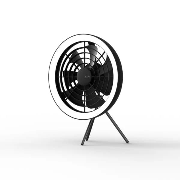 JISULIFE FA17 Outdoor LED Ceiling Fan with Big Tripod Stand JISULIFE FA17 Outdoor LED Ceiling Fan with Big Tripod Stand