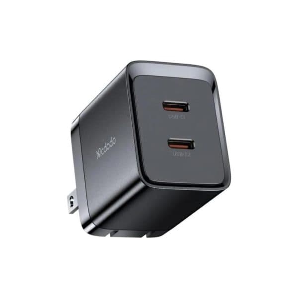Mcdodo CH-2491 GaN 40W Dual Type-C Adapter (US Plug) Mcdodo CH-2491 GaN 40W Dual Type-C Adapter (US Plug)
