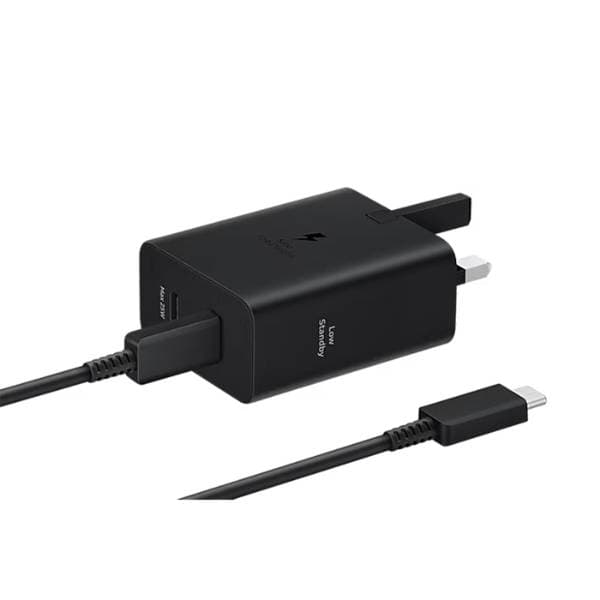 Samsung 50W Duo Power Adapter with USB-C 5A Cable UK Plug