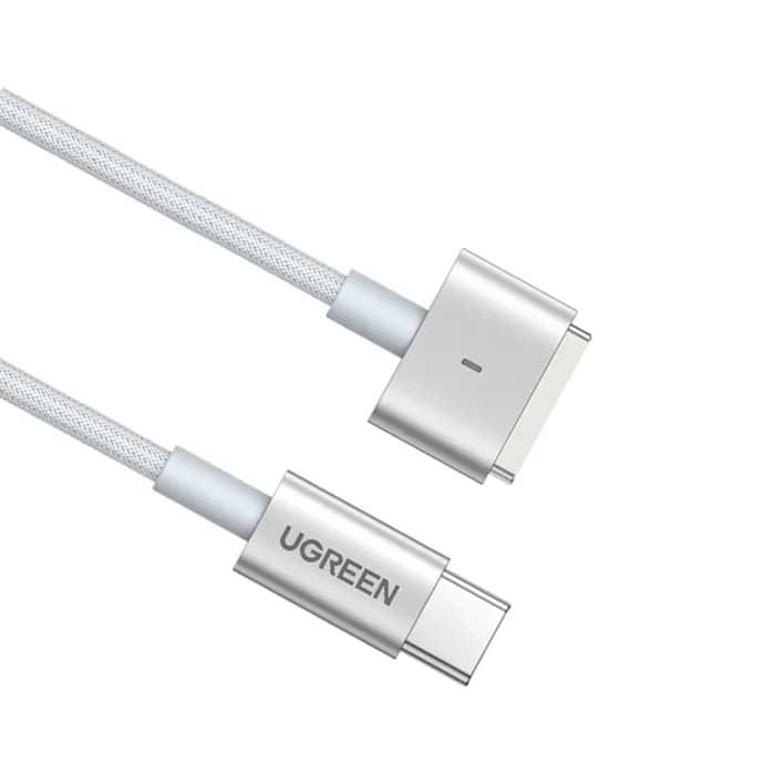 Ugreen 35509 140W USB-C to Magsafe 3 Braided Charging Cable for MacBook Pro / Air – 2m (US530) Ugreen 35509 140W USB-C to Magsafe 3 Braided Charging Cable for MacBook Pro / Air – 2m (US530)