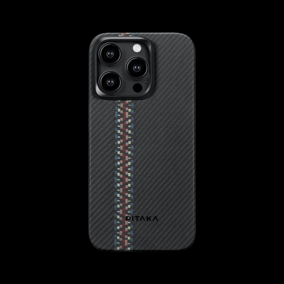 PITAKA MagEZ Case 4 for iPhone 15 Pro / 15 Pro Max -600D Rhapsody PITAKA MagEZ Case 4 for iPhone 15 Pro / 15 Pro Max -600D Rhapsody