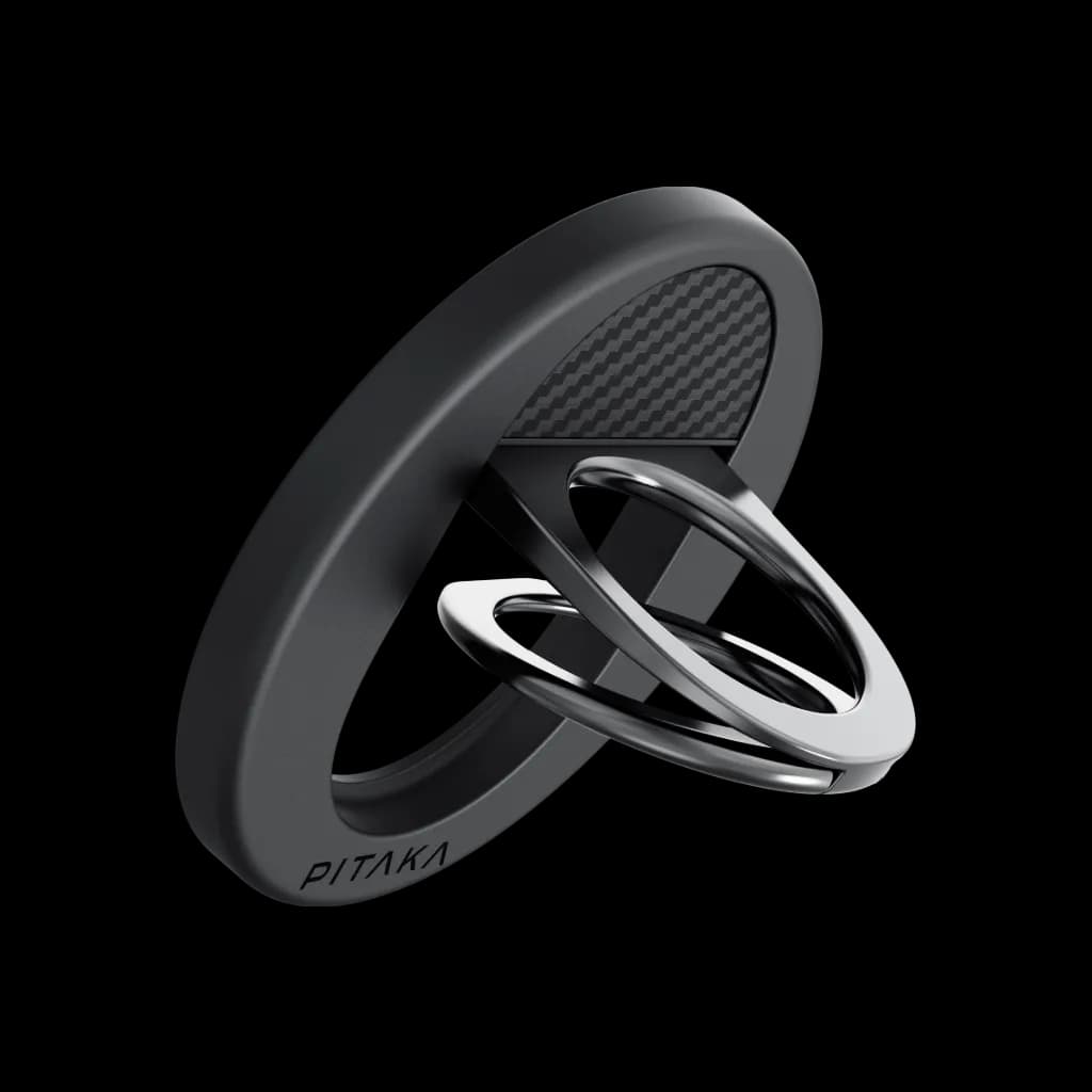 Pitaka MagEZ Grip 3 360 Degree Rotation Magnetic Double-ring with NFC function Pitaka MagEZ Grip 3 360 Degree Rotation Magnetic Double-ring with NFC function