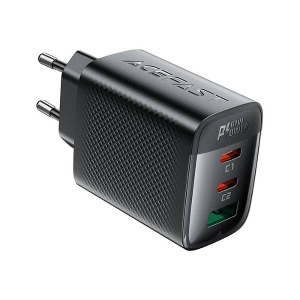 ACEFAST A108 PD67W GaN Wall Charger (2xUSB-C+1xUSB-A) EU ACEFAST A108 PD67W GaN Wall Charger (2xUSB-C+1xUSB-A) EU