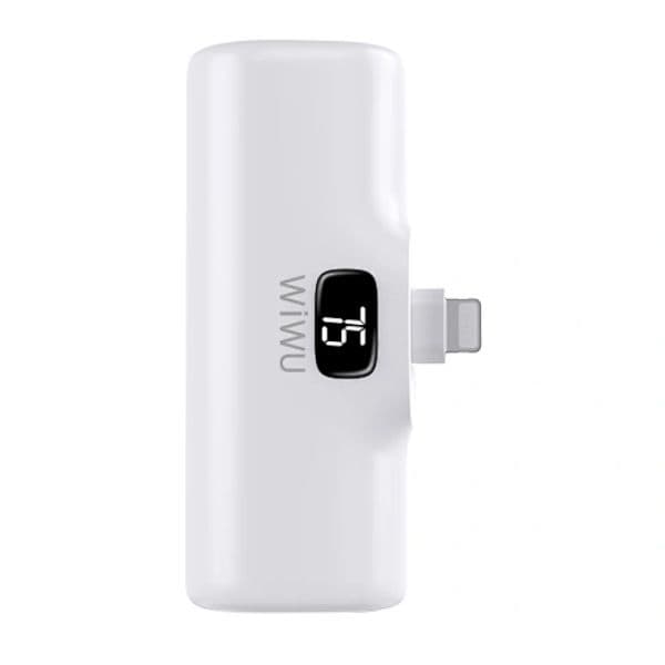 WIWU P017 5000mAh CAPSULE TAIL PLUG MOBILE POWER SUPPLY WIWU P017 5000mAh CAPSULE TAIL PLUG MOBILE POWER SUPPLY