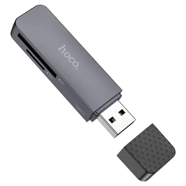Hoco HB45 Spirit 2-in-1 USB & Type-C 2.0 Card Reader Hoco HB45 Spirit 2-in-1 USB & Type-C 2.0 Card Reader