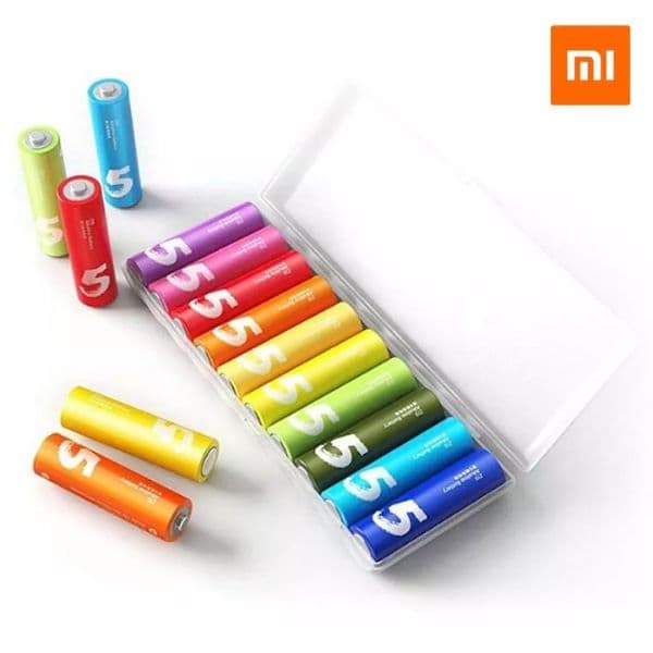 Xiaomi Z15 AA Alkaline Rainbow Heavy Duty Battery 10pcs Xiaomi Z15 AA Alkaline Rainbow Heavy Duty Battery 10pcs