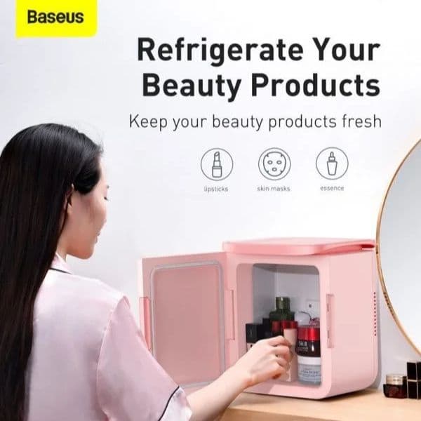BASEUS ACXBW-A02 Mini refrigerator Igloo heating function 6L 230V white BASEUS ACXBW-A02 Mini refrigerator Igloo heating function 6L 230V white