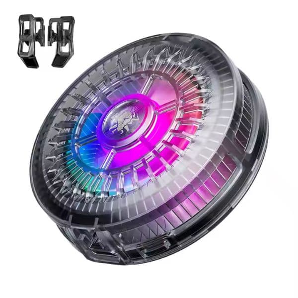 PLEXTONE UF1 RGB Magnetic Radiator Phone Cooler Cooling Fan Magnetic PLEXTONE UF1 RGB Magnetic Radiator Phone Cooler Cooling Fan Magnetic
