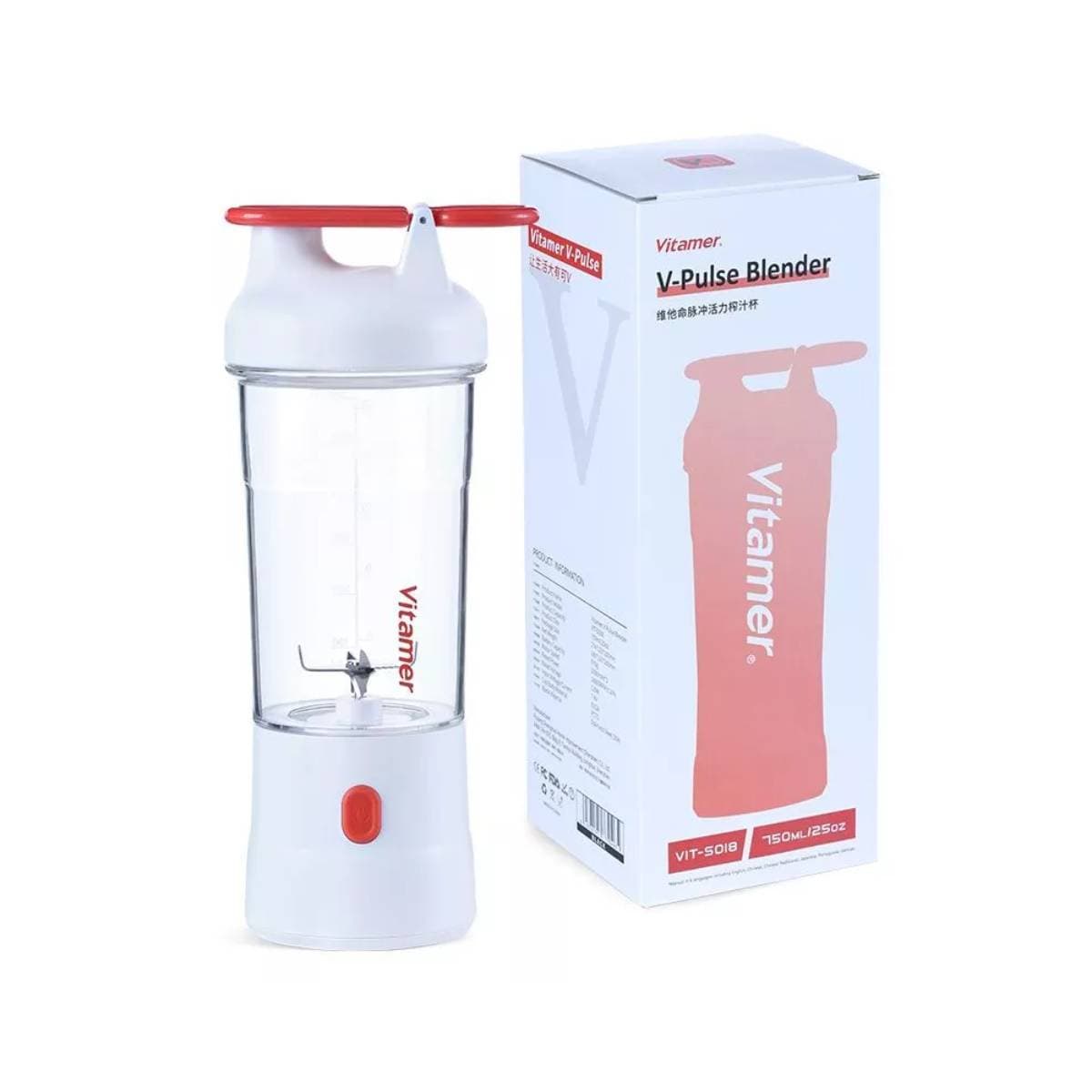 Vitamer 750ml V-Pulse Blender Portable Juicer (VIT-S018) Vitamer 750ml V-Pulse Blender Portable Juicer (VIT-S018)