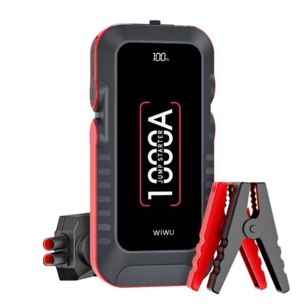 WiWU 1000A Car Power Inverter 12V Multi Function USB Jump Starter JS001 WiWU 1000A Car Power Inverter 12V Multi Function USB Jump Starter JS001
