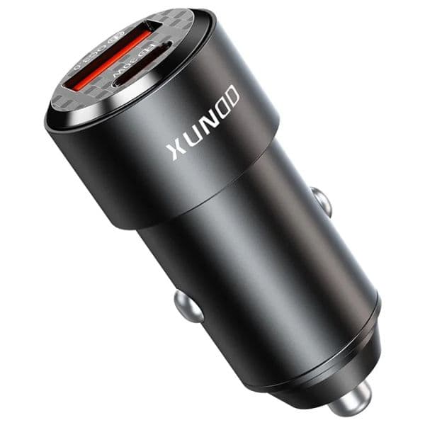 XUNDD XDCH-067 Type-C + USB Phone Fast Charging Adapter Aluminum Alloy Car Charger XUNDD XDCH-067 Type-C + USB Phone Fast Charging Adapter Aluminum Alloy Car Charger
