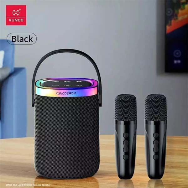 XUNDD SP013 RGB Light Wireless Karaoke Speaker XUNDD SP013 RGB Light Wireless Karaoke Speaker