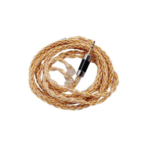 KZ 784 Cores Gold Silver And Copper Mixed Upgrade Cable KZ 784 Cores Gold Silver And Copper Mixed Upgrade Cable