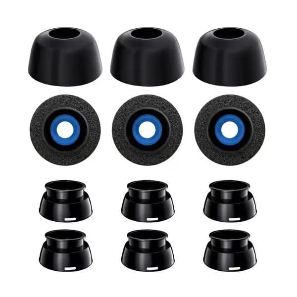 KBEAR ForApp Memory Foam Noise Isolation Eartips For AirPods Pro 1st or 2nd Gen KBEAR ForApp Memory Foam Noise Isolation Eartips For AirPods Pro 1st or 2nd Gen