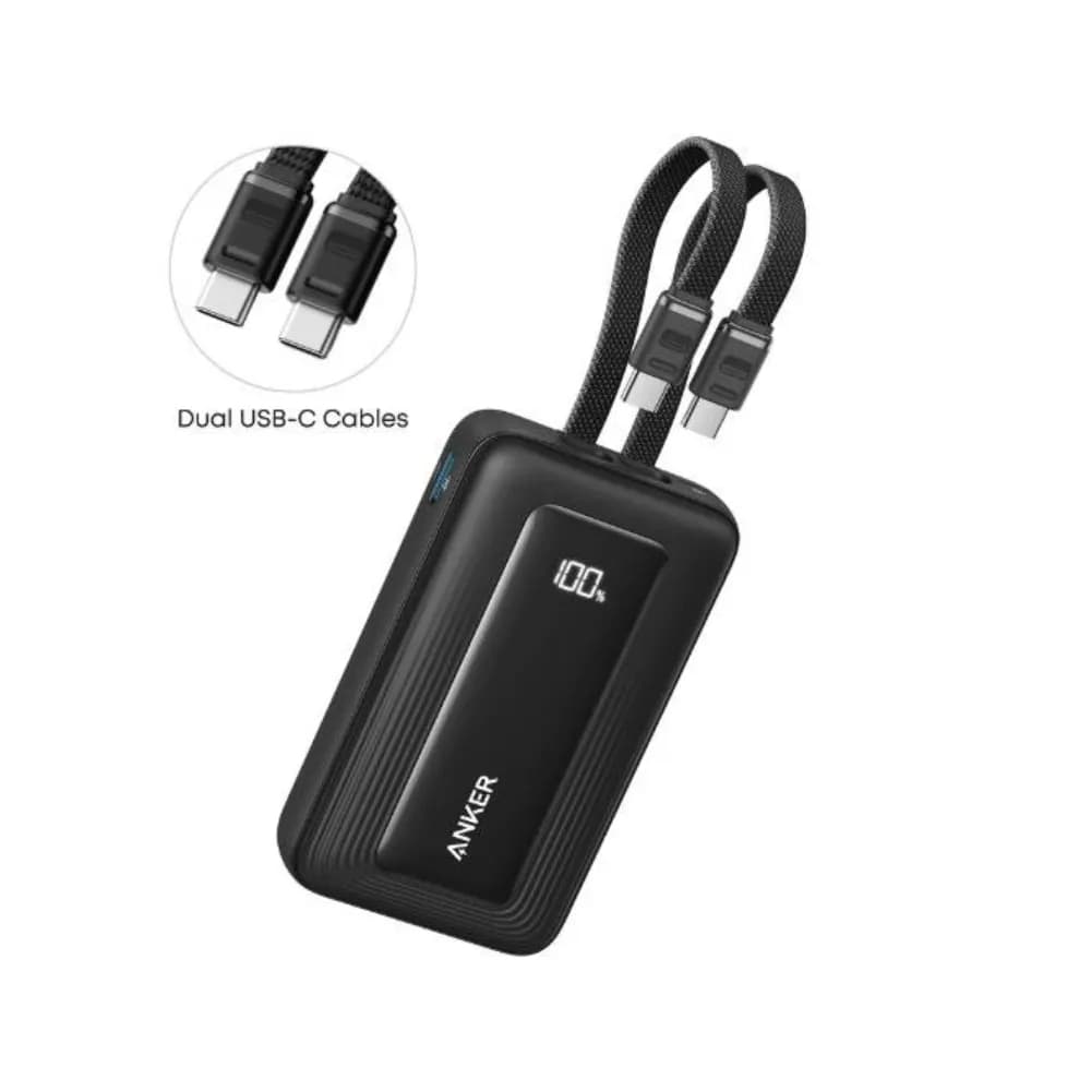 Anker Zolo A1680H12 10000mAh 35W Power Bank with Built-in Dual USB-C Cable Anker Zolo A1680H12 10000mAh 35W Power Bank with Built-in Dual USB-C Cable
