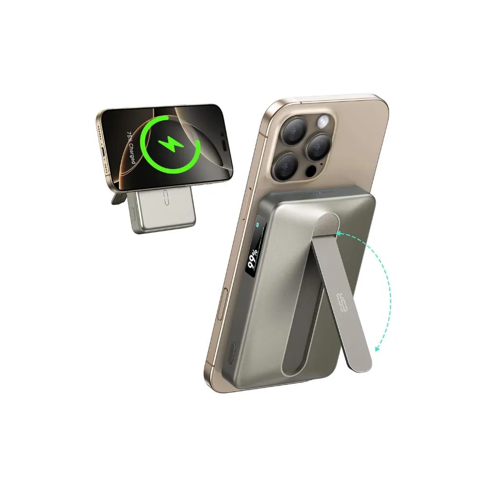 Esr Qi2 MagSlim Kickstand Power Bank (10K) Esr Qi2 MagSlim Kickstand Power Bank (10K)