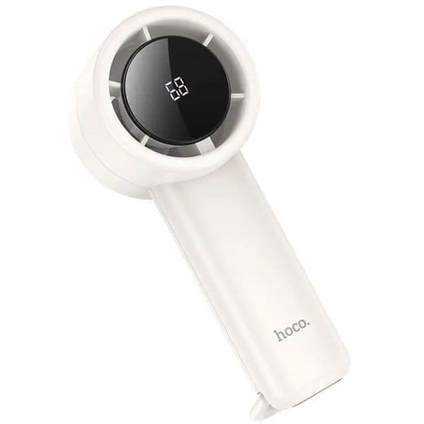 Hoco HX63 Hand Fan With Digital Display