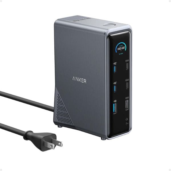 Anker Prime 14-in-1 160W Dual Display Charging Docking Station Anker Prime 14-in-1 160W Dual Display Charging Docking Station
