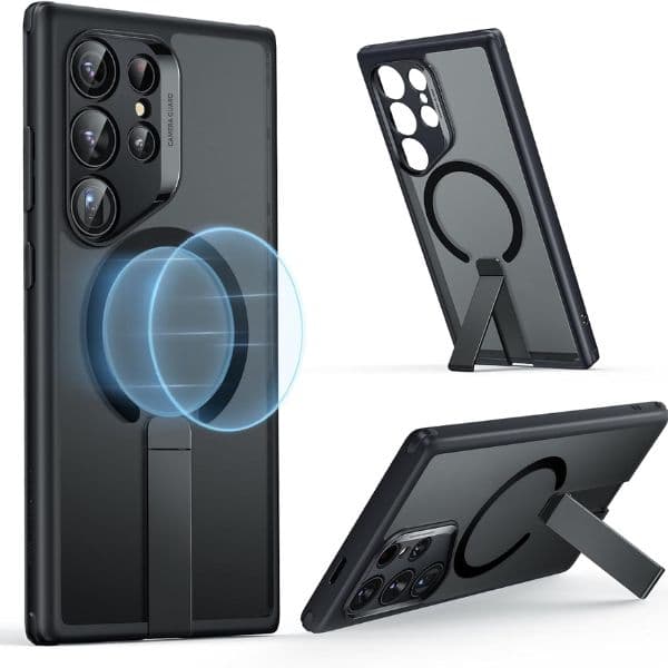 ESR Boost Flickstand HaloLock MagSafe Kickstand Case for Samsung S24 Ultra ESR Boost Flickstand HaloLock MagSafe Kickstand Case for Samsung S24 Ultra