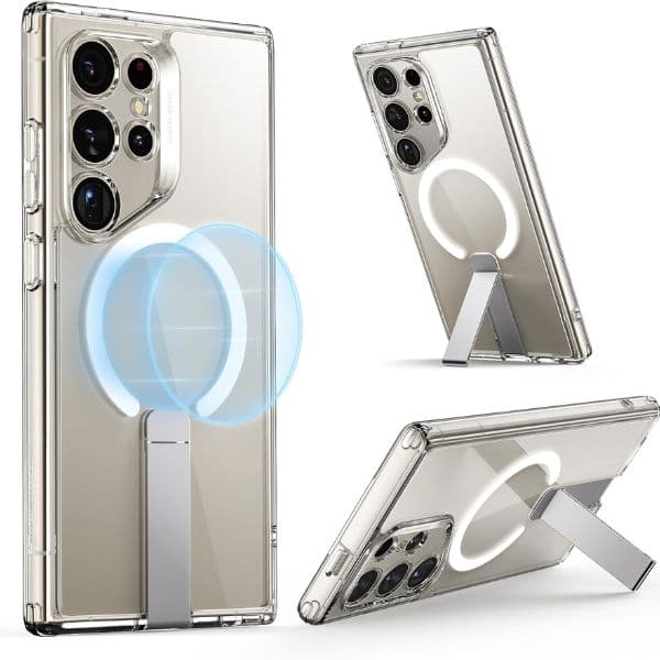 ESR Boost Flickstand HaloLock MagSafe Kickstand Case for Samsung S24 Ultra ESR Boost Flickstand HaloLock MagSafe Kickstand Case for Samsung S24 Ultra
