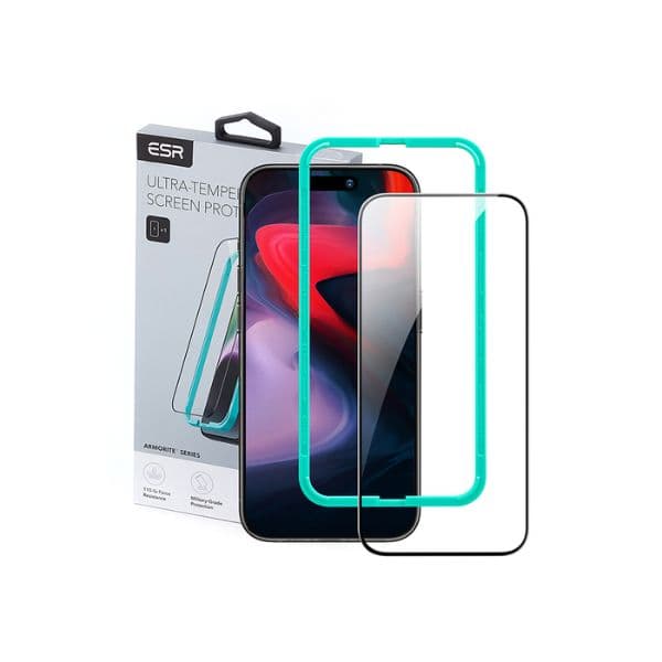 ESR Tempered Glass Screen Protector for iPhone 15 Series ESR Tempered Glass Screen Protector for iPhone 15 Series