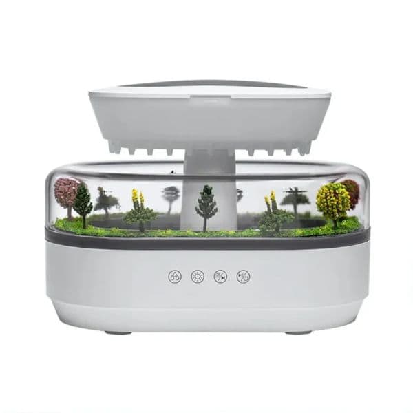 Raindrop Humidifier Cool Mist with LED Lights for Relaxation Raindrop Humidifier Cool Mist with LED Lights for Relaxation