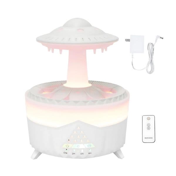 Rain Cloud Humidifier Water Drip, Essential Oil Diffuser with multi-Colors LED Lights Rain Cloud Humidifier Water Drip, Essential Oil Diffuser with multi-Colors LED Lights