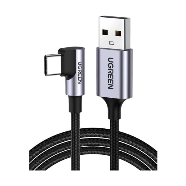 UGREEN US284 Right Angle USB-A to USB-C Cable 1m-50941 UGREEN US284 Right Angle USB-A to USB-C Cable 1m-50941