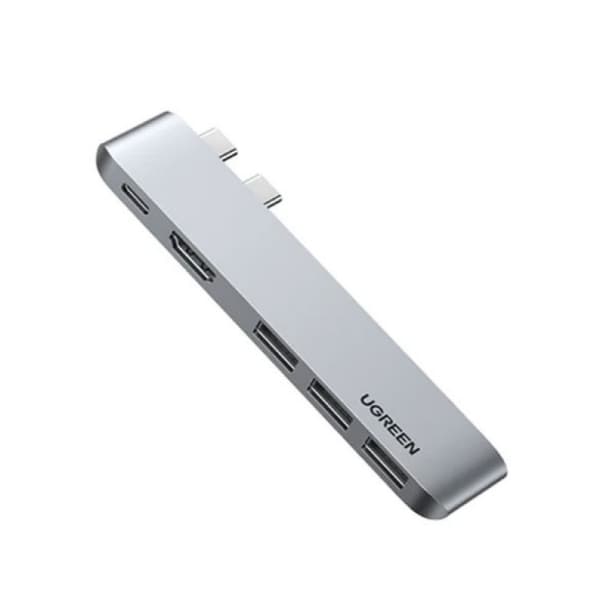 UGREEN CM251 (60559) USB-C 5-in-2 Multifunction Adapter Hub for MacBook Pro & Air UGREEN CM251 (60559) USB-C 5-in-2 Multifunction Adapter Hub for MacBook Pro & Air