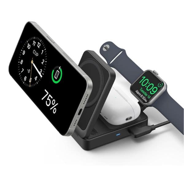 Anker MagGo Foldable 3-in-1 Wireless Charging Station (A2557) Anker MagGo Foldable 3-in-1 Wireless Charging Station (A2557)